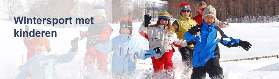 Wintersport met kinderen